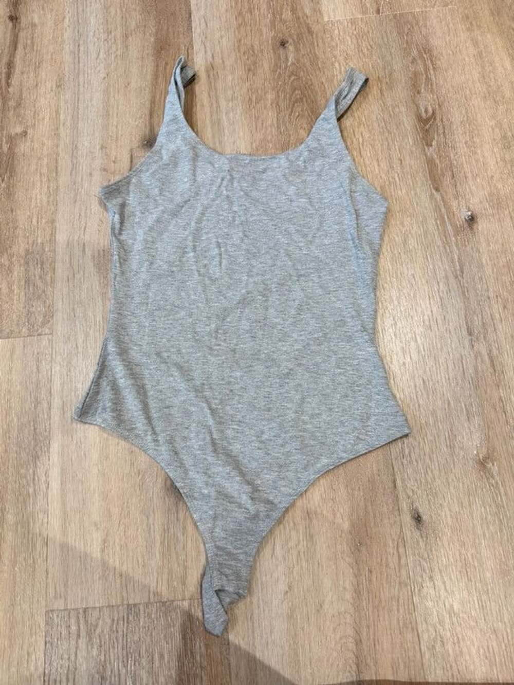 Grey Body Suit